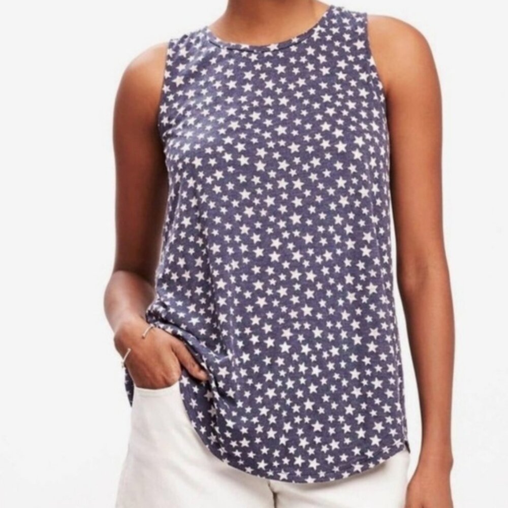 🛍️ BUNDLE ONLY | Old Navy patriotic USA stars tank top XS